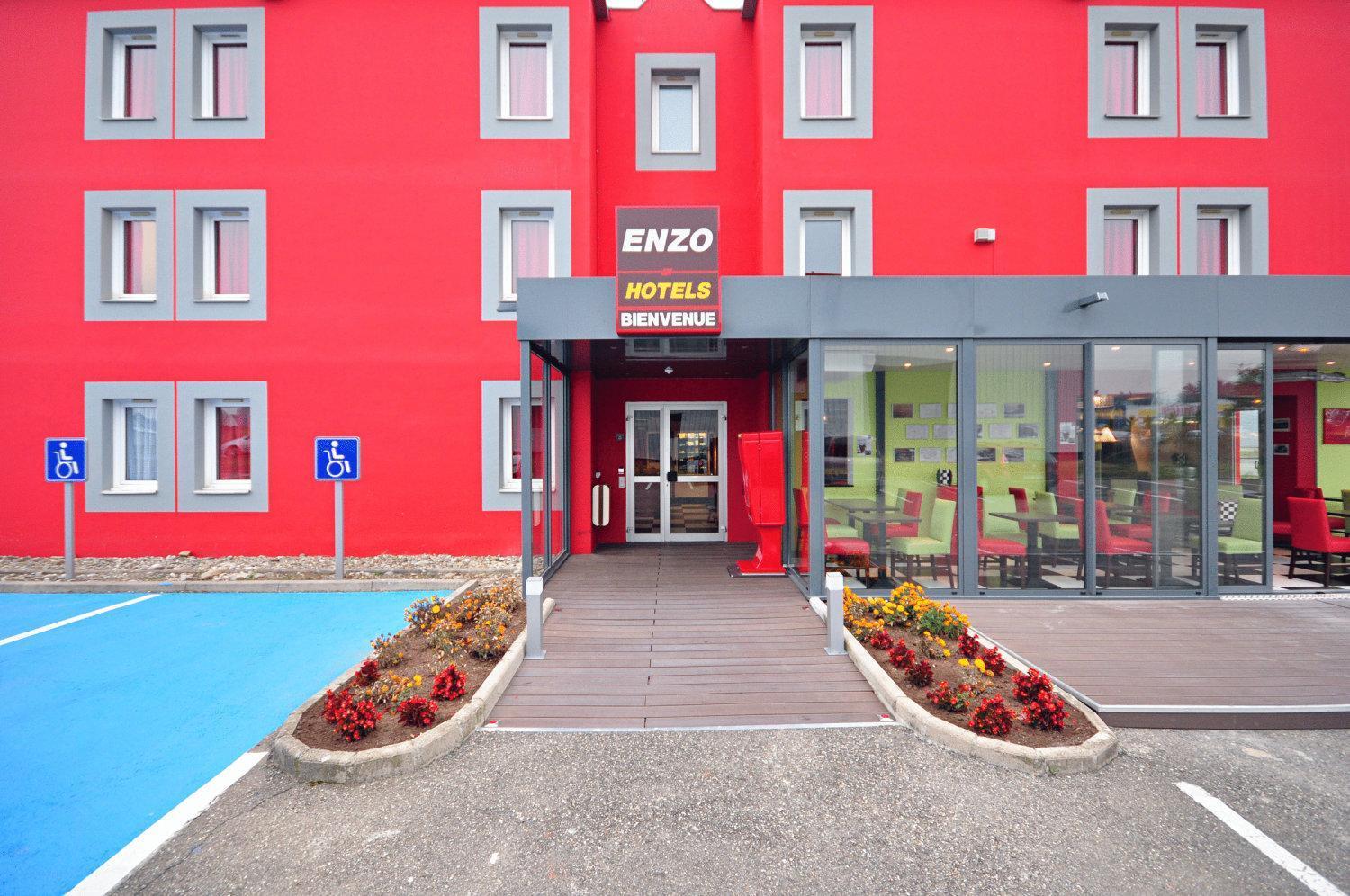 Enzo Hotel Mulhouse Sud Morschwiller Le Bas ภายนอก รูปภาพ